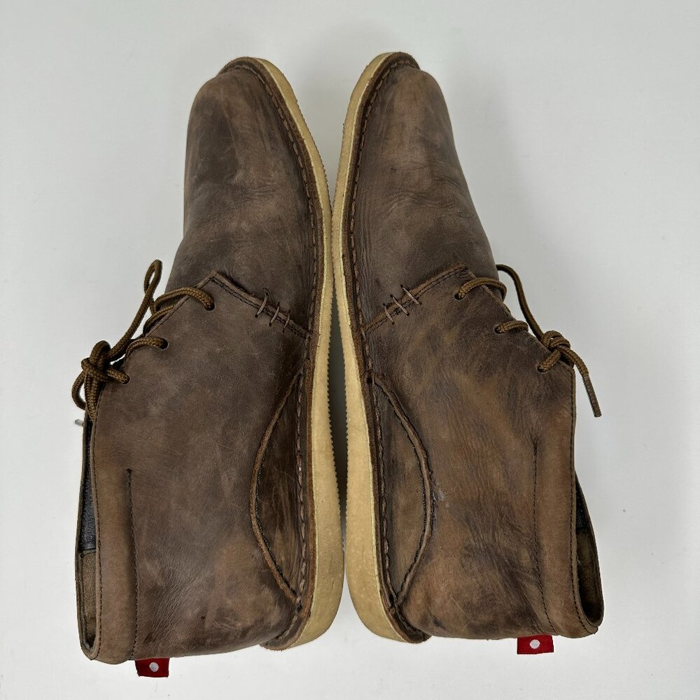 Oliberte Chukka Adibo Lace up Leather Casual Men’s Shoe. - Picture 3 of 16
